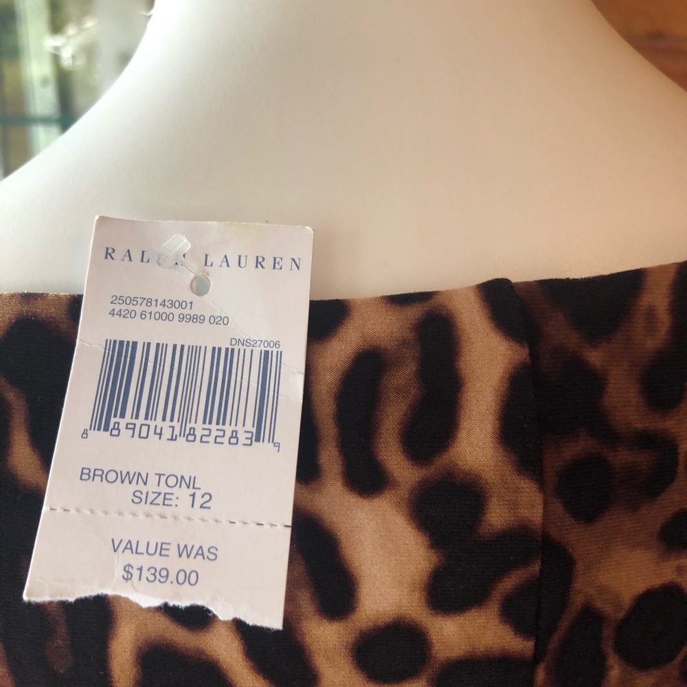 Ralph Lauren Leopard Animal Print NWT - Picture 4 of 5